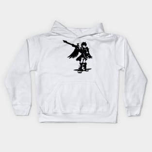 Weathered Dark Pit Kids Hoodie